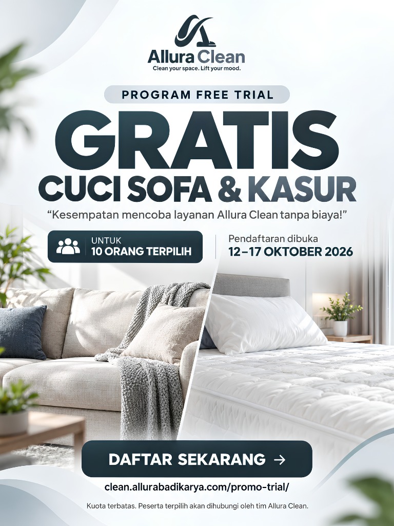 Brosur Utama Free Trial Allura Clean